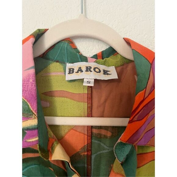 Barok Paris High Low Aloha Shirt Dress NEW NWT - Picture 2 of 4